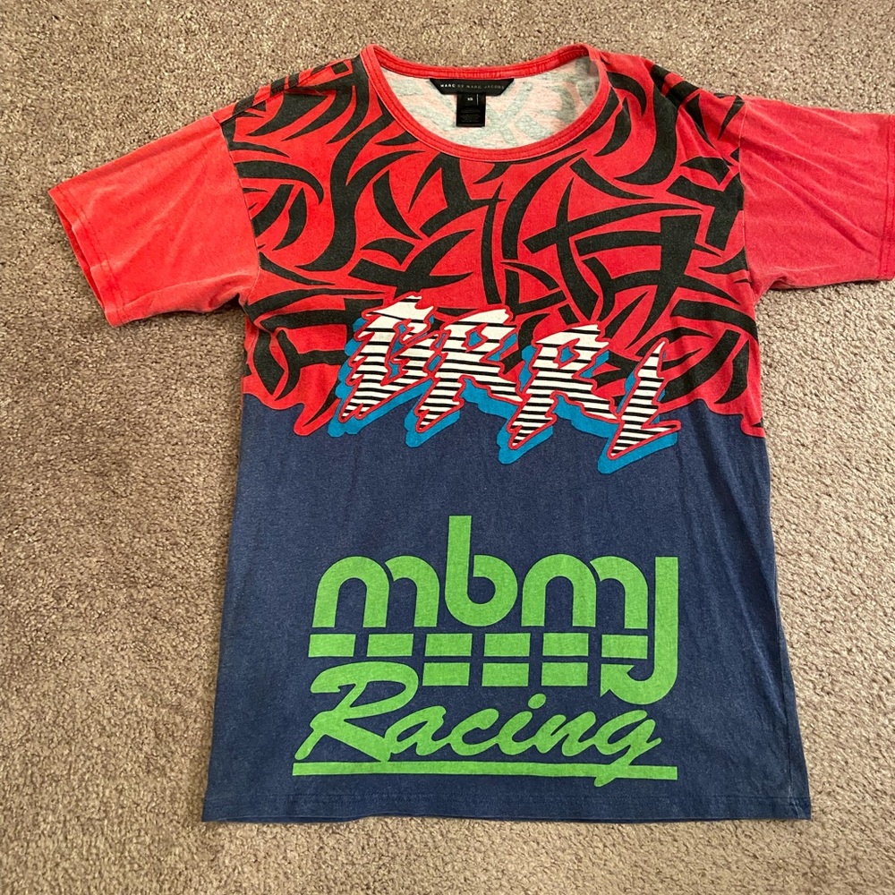 Vintage Marc by Marc Jacobs Ryder Motocross Tee RARE